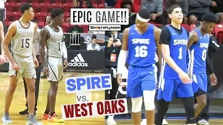 EPIC GAME Between SPIRE & WEST OAKS!! Melo Ball SILENCED The CRITICS!