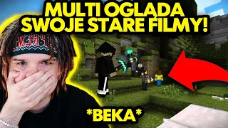 MULTI ogląda SWOJE STARE FILMY! *beka*