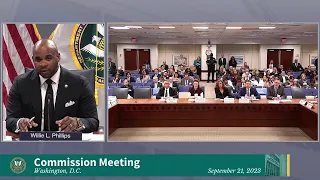 FERC Commission Meeting | September 2023 Open Meeting