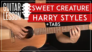 Sweet Creature Guitar Tutorial 🎸 Harry Styles Guitar Lesson |Fingerpicking + TAB|