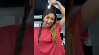 TIKTOK DE ALLISONMIA😜🩷 CAMBIO A LOOK 😱😱 DE CABELLO ERES HERMOSA ALLISON😱