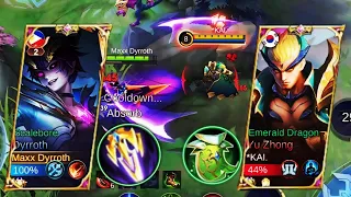 PANU KONTRAHIN LIFE~STEAL NI YU ZHONG??? DYRROTH BEST BUILD!!!