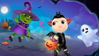 Let's go for candy🧛‍♀️🍬🧟‍♂️ Children dress up in scary costumes🧛‍♀️🍬🧟‍♂️ This is Halloween!