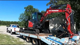 My Brand New Mini Excavator With AMI Attachments And A New LD18 Thumb!