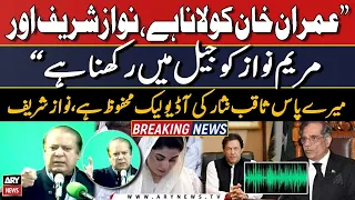 I have the audio leak of Saqib Nisar, Nawaz Sharif big revelation | Watch