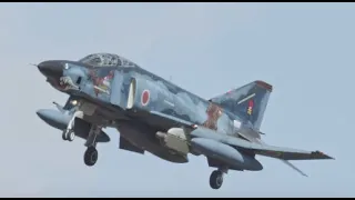 It turns into early spring sunshine ・ JASDF RF-4 Phantoms - ASMR