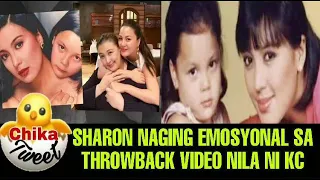 SHARON NAGING EMOSYONAL SA THROWBACK VIDEO NILA NI KC