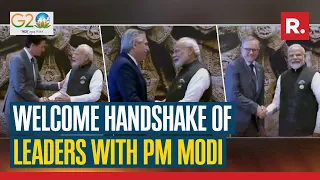 PM Modi Welcomes World Leaders At Bharat Mandapam For G20 Summit