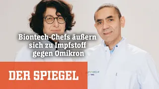 Biontech-Chefs äußern sich zu Impfstoff gegen Omikron - Livestream