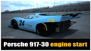 The Porsche 917 Engine that Killed Can-Am Racing_3ds Max CG Animation