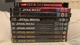 My Star Wars DVD/Blu-ray Collection Update (February 2022)