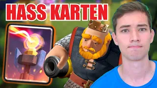 🤬TOP 15 MEIST GEHASSTE KARTEN! | Clash Royale deutsch