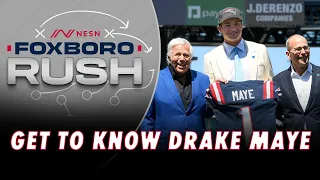 Getting to Know Drake Maye, Patriots' First Round Draft Pick: Foxboro Rush Ep. 1