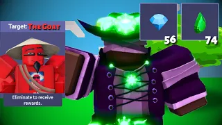 Playing BOUNTY HUNTER KIT.. UNTIL I LOSE! (Roblox Bedwars)