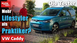 VW Caddy: Fancy, digital und teuer! Mehr Lifestyler als Praktiker? - Test | auto motor und sport