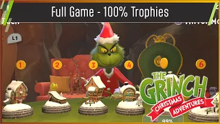 The Grinch: Christmas Adventures - Full Game Long-play (no commentary) All Trophies 100% PS5