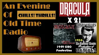 All Night Old Time Radio Shows - Dracula x2! | 1949 Dracula Lorne Greene | 1938 Dracula Orson Welles