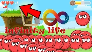 unlimited life hack for red ball 4 Android (no root)