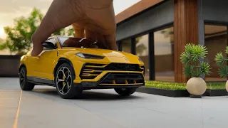 DIY: Miniature Luxury Car Garage Real like Diorama in 1:18 Scale | Mini Diecast Cars