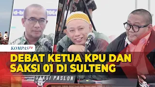 Debat Ketua KPU dan Saksi Anies-Muhaimin di Sulteng soal Tanda Tangan Petugas KPPS Terlihat Beda