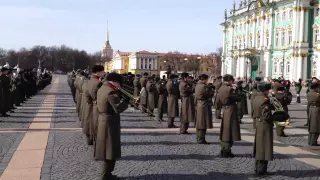 Репетиция парада Оркестр Санкт-Петербург 2015