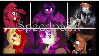 (Special 6k Redraw) *_Elements of iNSaNiTY_* (Mlp Speedpaint)