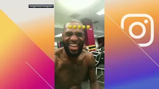 LeBron James is jealous of Dwyane Wade’s hairline | ESPN