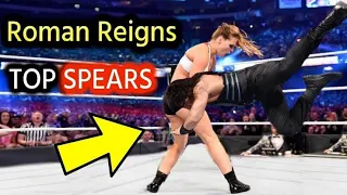 WWE Roman Reigns Best 100 Spears Of All Time Wrestling Match