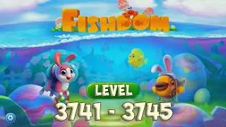 Fishdom level 3741 - 3745 🐠 Playrix HD 👋😘✌