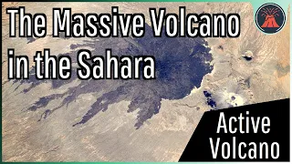 The Active Volcano in the Sahara; Tousside