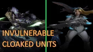 Starcraft 2 Co-op - Invulnerable cloaked units - Void Thrashing (Brutal)