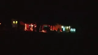 14 projectors using AtmosFEARfx files (clip 19) - Halloween 2017