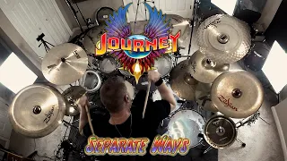 JOURNEY - "SEPARATE WAYS" (Worlds Apart) - Drum Cover (HQ/HD) - Gimme Moe