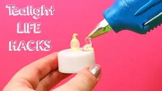 Tealight Life Hacks - Candle Craft Ideas