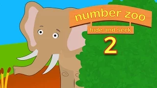 Number Zoo Hide and Seek Part 2 | Learn Animals For Kids