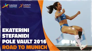 Ekaterini Stefanidi’s Pole Vault Masterclass | Amsterdam 2016 | Road To Munich 2022