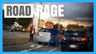 MAD ROAD RAGE Compilation, Dangerous People Fighting December 2017