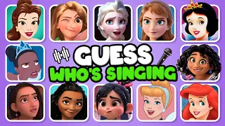 Guess Who's Singing? | Disney Princess Song Quiz | Elsa, Moana, Rapunzel, Mirabel, Snow White