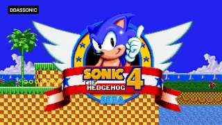 Sonic The Hedgehog 4 (MegaDrive) | Sonic Hack Longplay