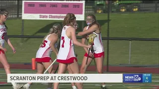 Crestwood Wins It 14-7 Over Scranton Prep