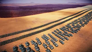 WW2 American Units  Vs 1 Million Heavy Knights  | Ultimate Epic Battle Simulator 2 | UEBS2