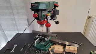 Parkside Bench Pillar Drill PTBM 500 E5 TESTING