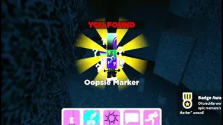 How to get OOPSIE marker in FIND THE MARKERS Roblox [ UPDATED 2024 ]
