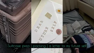 VLOG: PACK WITH ME FOR OUR TRIP🥂 | A LETTER TO MY FUTURE SELF🥰💛 | ORGANIZATION #youtube