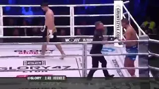 That Artem Vakhitov high kick 😱😵 He's back in action at #GLORY56