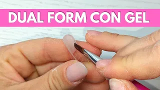 Come realizzare una ricostruzione unghie con il gel e le DUAL FORM