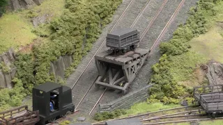 Model Railway with Working Incline - Pen-y-Graig - 5.5mm Scale