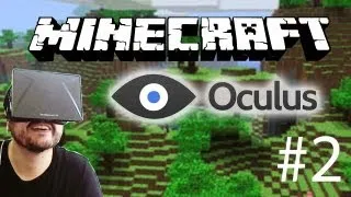 Minecraft w/ Oculus Rift! #2 (Facecam)