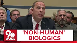 'Non-human biologics' recovered by US government, says UFO whistleblower David Grusch