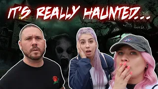 REAL PARANORMAL ACTIVITY AT HAUNTED RESTAURANT (200 YEARS OLD)
